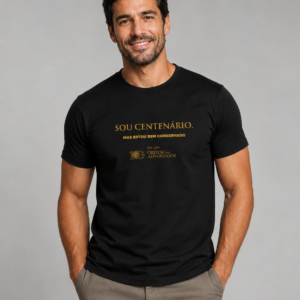 T-Shirt Homem "Sou Centenário"